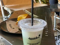 抹茶牛乳-J Create城市露营咖啡·简餐·宠物(上海动物园店)