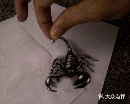 以假乱真的3D画👏这也太神奇了～