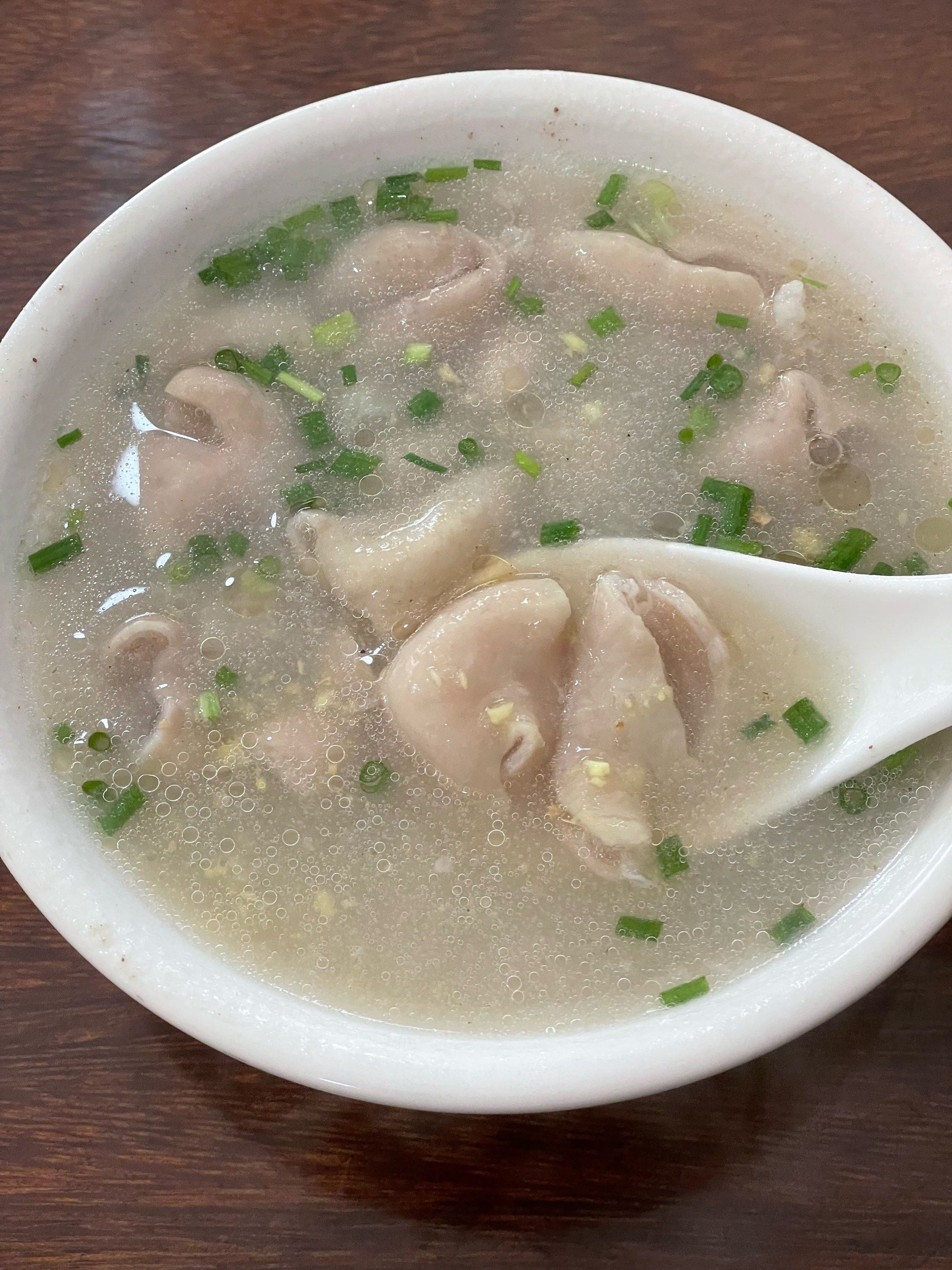 汆大肠,你能想到这个是早餐