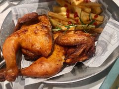 奥尔良烤鸡配薯条-卡朋西餐(乐峰广场店)