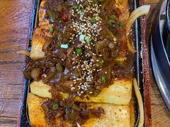 铁板豆腐-喇喇排骨火锅·传统韩式脊骨汤(望京西园总店)