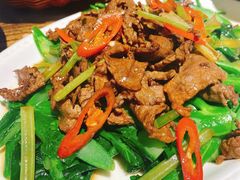 芥兰炒牛肉-潮中人·潮州菜(益乐路店)
