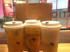 满杯百香果-喜茶(上海正大广场店)