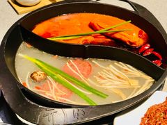 菌汤鸳鸯锅-园里火锅(仁和新城店)