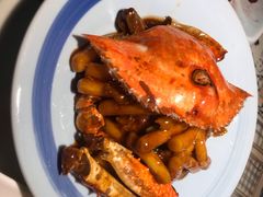 梭子蟹炒年糕-谭家弄堂(亚欧商厦店)