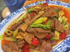 肝腰合炒-雨田饭店