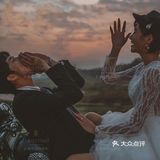 金海岸婚纱摄影|夕阳下的婚纱照