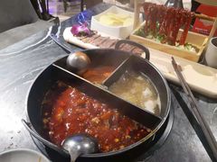 -热火朝天鲜切牛肉火锅(南强街巷店)