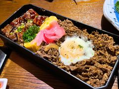 鳗鱼牛肉双拼饭-二丁目食堂(铁西星摩尔店)