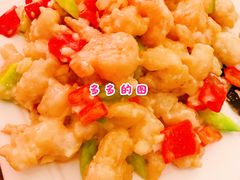 虾仁爆鱼丁-清真•蜀风园(丁字沽店)