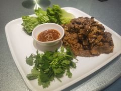 生菜卷肥牛-恒记饭店·海鲜明档(淹城店)