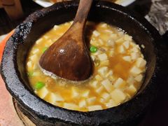 石锅鸡汤豆腐-绿茶餐厅(松江万达店)