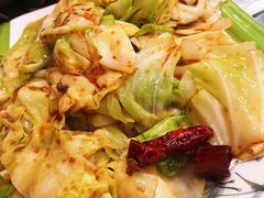 爆炒卷心菜-渝新·干锅鸭头·川菜(总店)