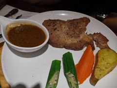 碳烤梅花猪排-斗牛士牛排餐厅(嘉里汇店)