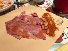 古法盐蘸牛肉-长安大牌档之西安博物院文化餐厅(中贸店)