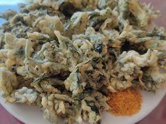 炸花椒芽-北京龙庆四季香农家饭庄·灶台鱼·碳烤虹鳟鱼(龙庆峡店)