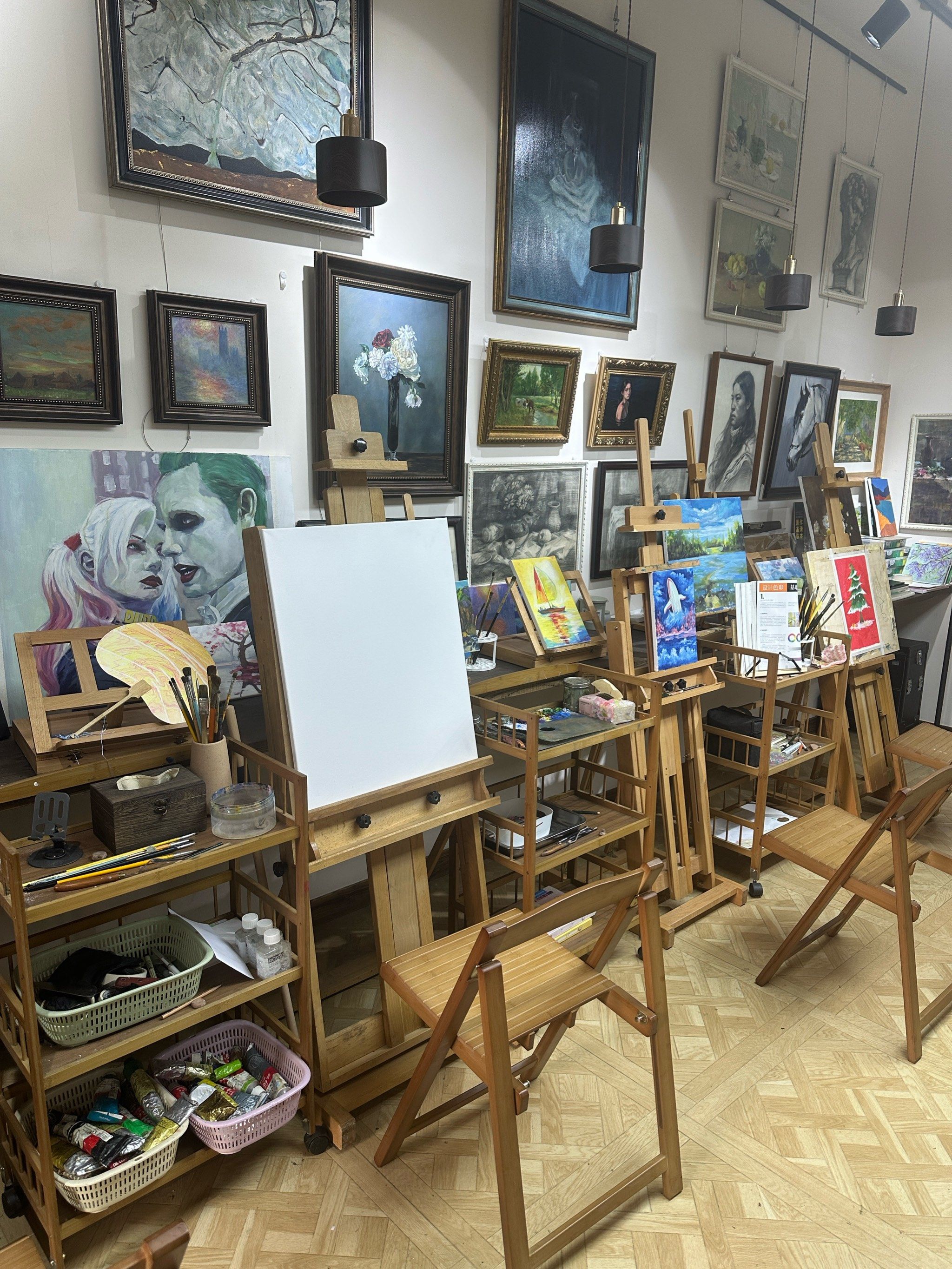 黄土岭这家画室