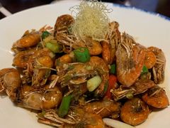 油爆河虾-杭州西子湖四季酒店·金沙厅
