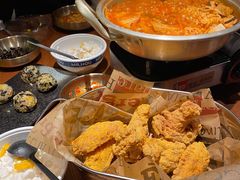 芝士味炸鸡-春熙台韩国料理·章鱼肥牛(西丽店)