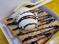 香草冰淇淋厚吐司-阿信厚吐司(曾厝垵店)