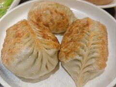 香煎韭菜饺-滨河壹号烤鸭