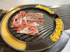 -山野的朋友露营炭火烤肉