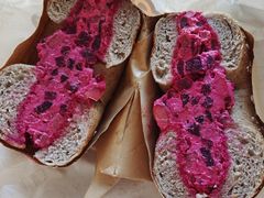 加州胭脂&nbsp;California&nbsp;Pink-Catch Bagel(芳草地店)