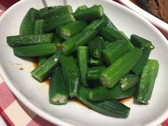 葱油拌秋葵-西贝(枫蓝国际购物中心店)