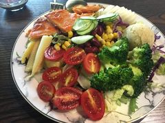 新奥尔良烤鸡胸肉·沙拉-人鱼崛起低卡健康餐(大华店)
