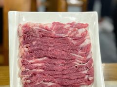 手切精选羊腿肉-京门老爆三·铜锅涮肉 爆肚(望京店)