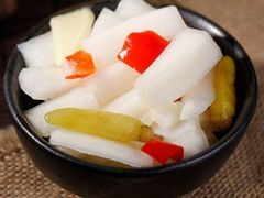 泡萝卜-海生炒面  盐池手抓羊肉馆(鼓楼南街店)