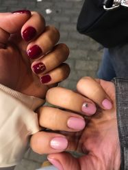 -手牵手美甲