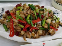 葱爆威海扇贝-郭姐·威海渔村(黄兴路店)
