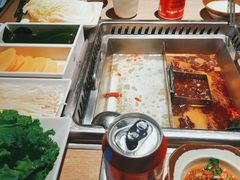 自助取餐区-野妹经典火锅(江夏中百店)