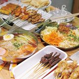 带老婆来撸串[礼花]真是放松又美好的晚餐🥣