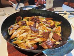 葱爆3A和牛-四季民福烤鸭店(王府井东安门店)