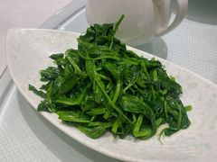 清炒豌豆尖-渝信川菜(工体店)