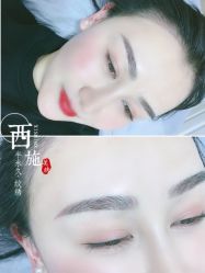 -西施无菌半永久纹绣眉眼影唇轻增发纹发际线