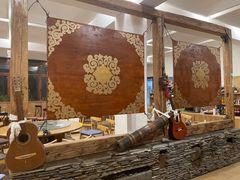 大堂-四姑娘山阿巴郎·藏式花园餐厅