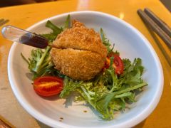 酥炸猪肉裹温泉蛋-胜博殿日式炸猪排(西红门店)