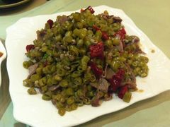 酸豆角炒鸡胗-果园