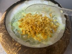 -椰爺爺·椰子冻砵仔糕