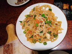 小炒藕片-绿茶餐厅(华联万柳店)