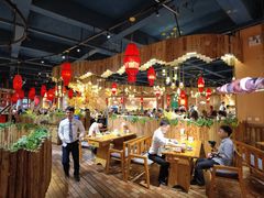 大堂-老滇山寨•云南特色菜•地方菜•民族风情歌舞表演(金碧店)