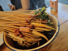 -拈签一笑黄牛肉辣卤串串
