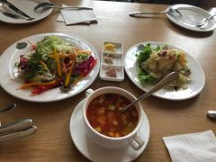 田园蔬菜沙拉-普兰达德国餐厅·德式脆皮烤猪肘·自酿啤酒(观唐店)