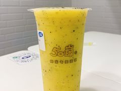 百香果冰沙-50岚 鮮茶專賣連鎖(时代店)