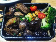 黑胡椒牛肉粒-三石铁板烧(紫竹桥店)