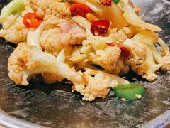 干锅有机花菜-溪林小馆(浦江城市生活广场店)