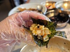 -草家酱蟹炭火烤肉店(珲春南路一店)